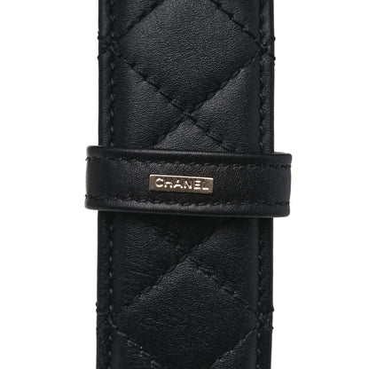 Chanel Lambskin Quilted CC Chain Belt 85 34 Black 13 of 15