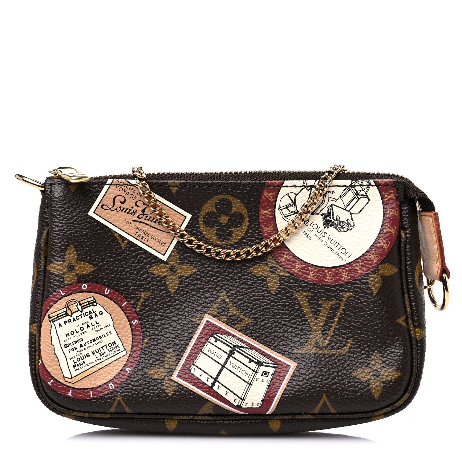Louis Vuitton Monogram Patch Mini Pochette Accessories 1 of 9