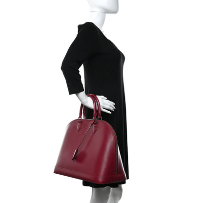 Louis Vuitton Epi Alma GM Rubis 2 of 14