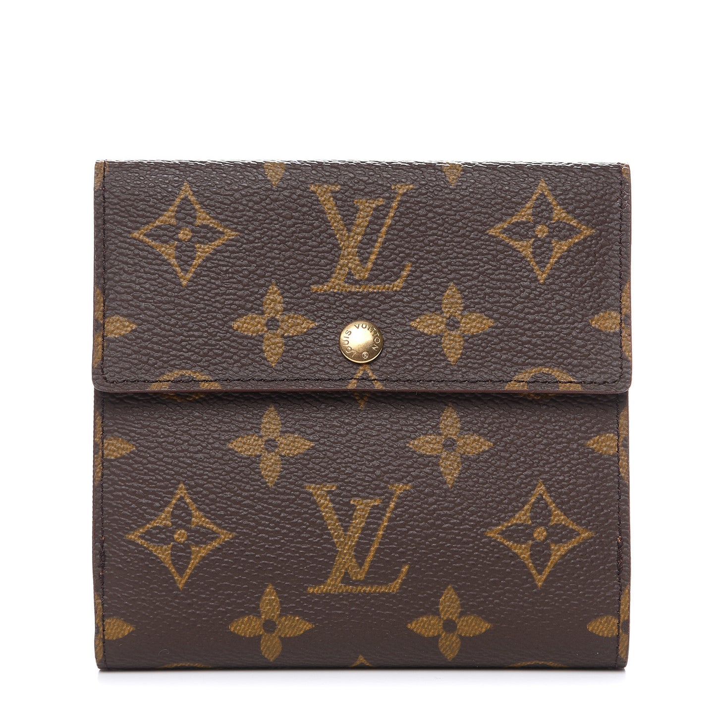 Monogram Porte-Monnaie Billets Cartes Credit Wallet