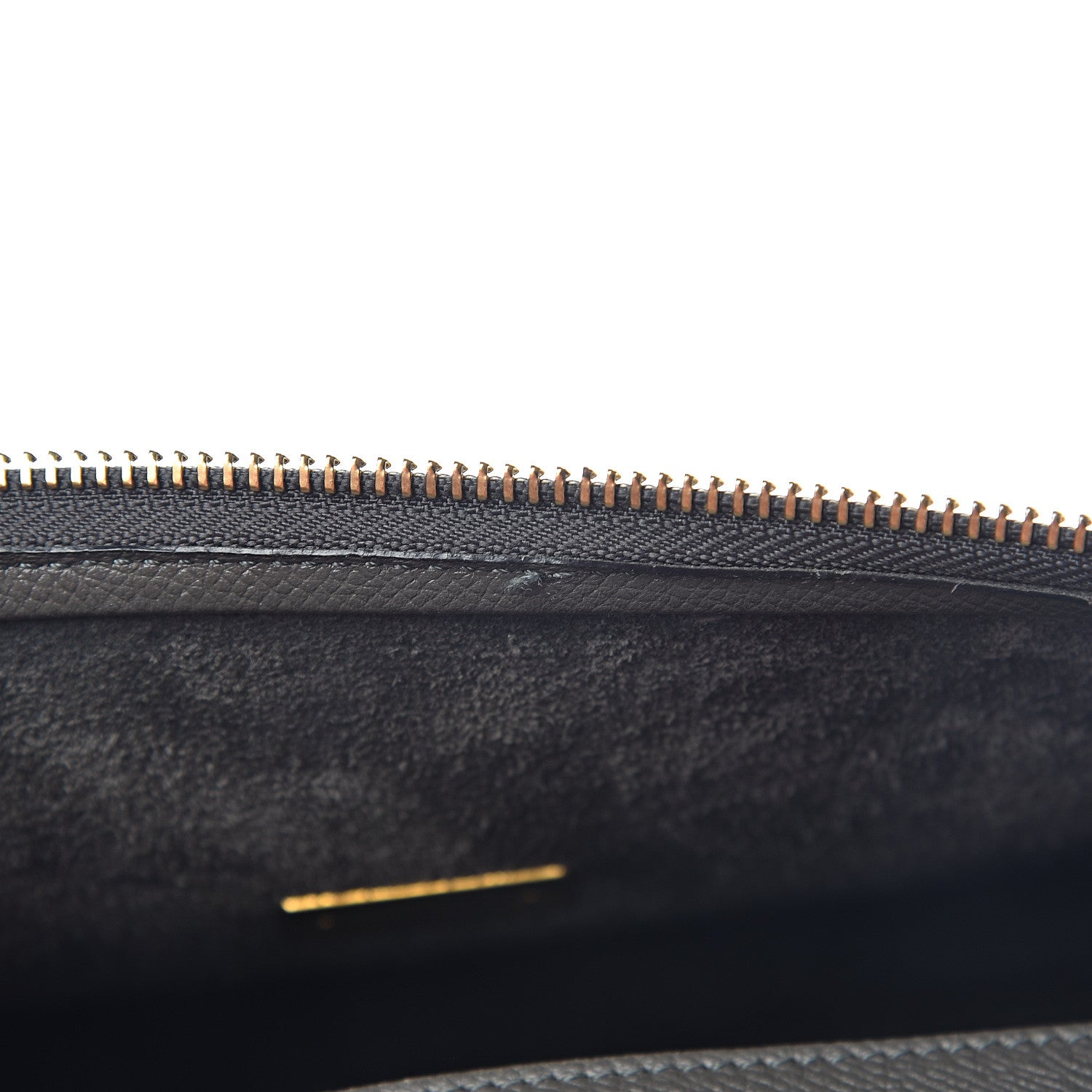 Celine Grained Calfskin Micro Belt Bag Grey 7 of 16