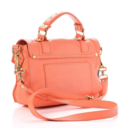 Proenza Schouler Lambskin Tiny PS1 Satchel Grapefruit 4 of 9