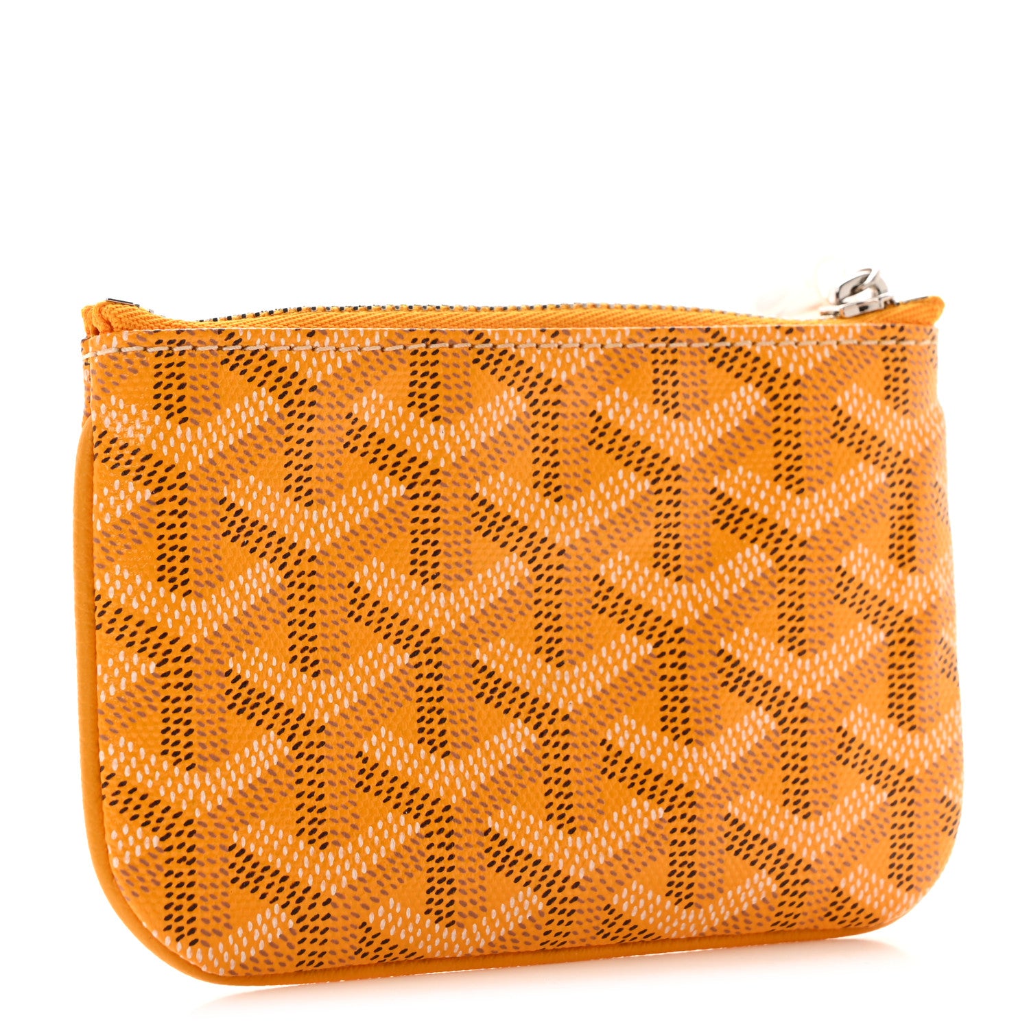 Goyard Goyardine Nano Senat Key Pouch Yellow 3 of 8
