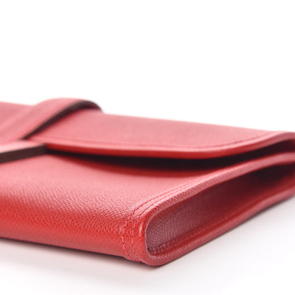 Hermes Epsom Jige Elan 29 Clutch Rouge Vif 10 of 12