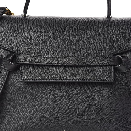 Celine Grained Calfskin Micro Belt Bag Black 11 of 11