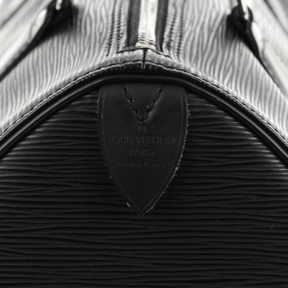 Louis Vuitton Epi Speedy 25 Black 6 of 7