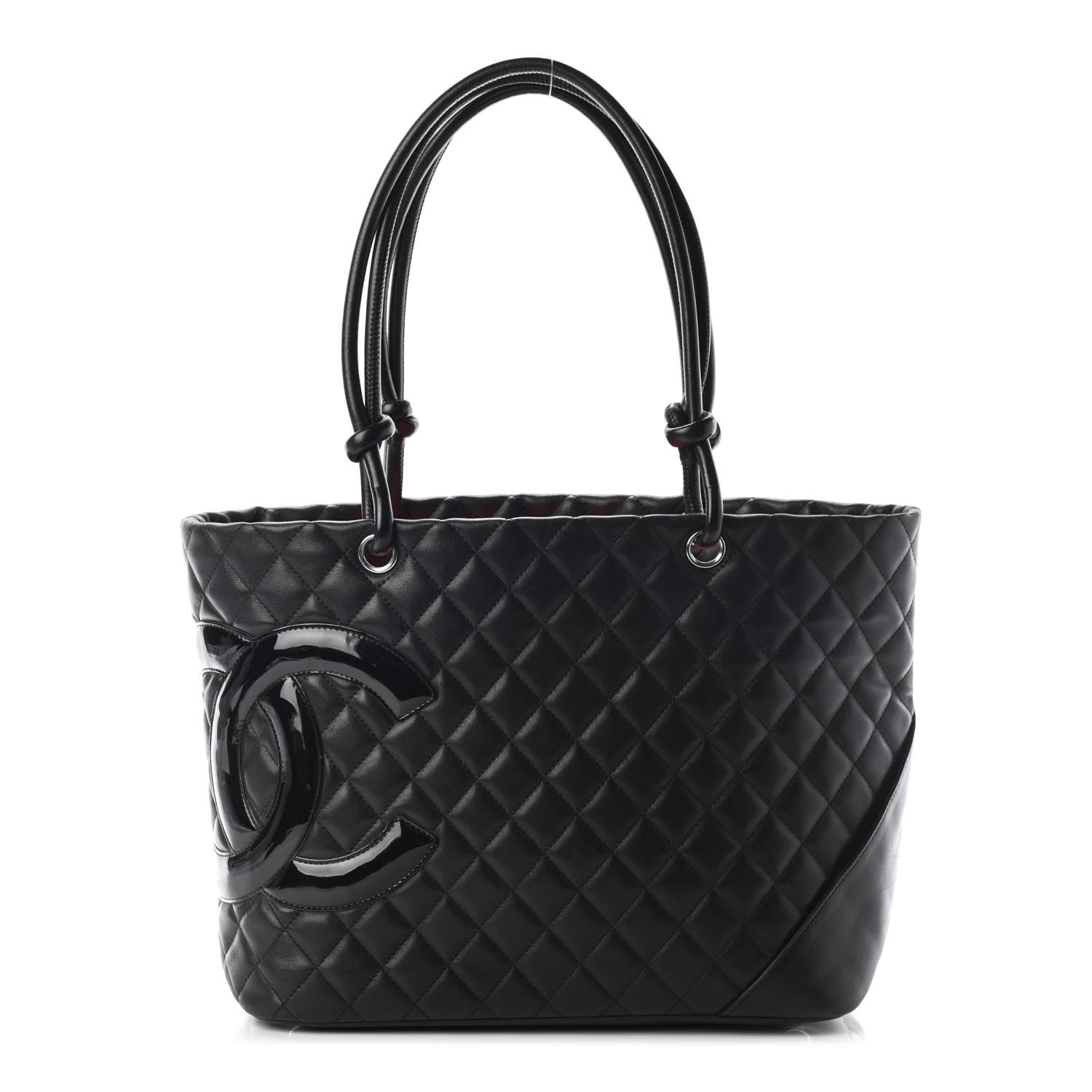 Chanel Calfskin Quilted Large Cambon Tote Black 1 of 9