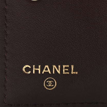 Chanel Caviar Quilted Compact Bifold Wallet Black 6 of 7
