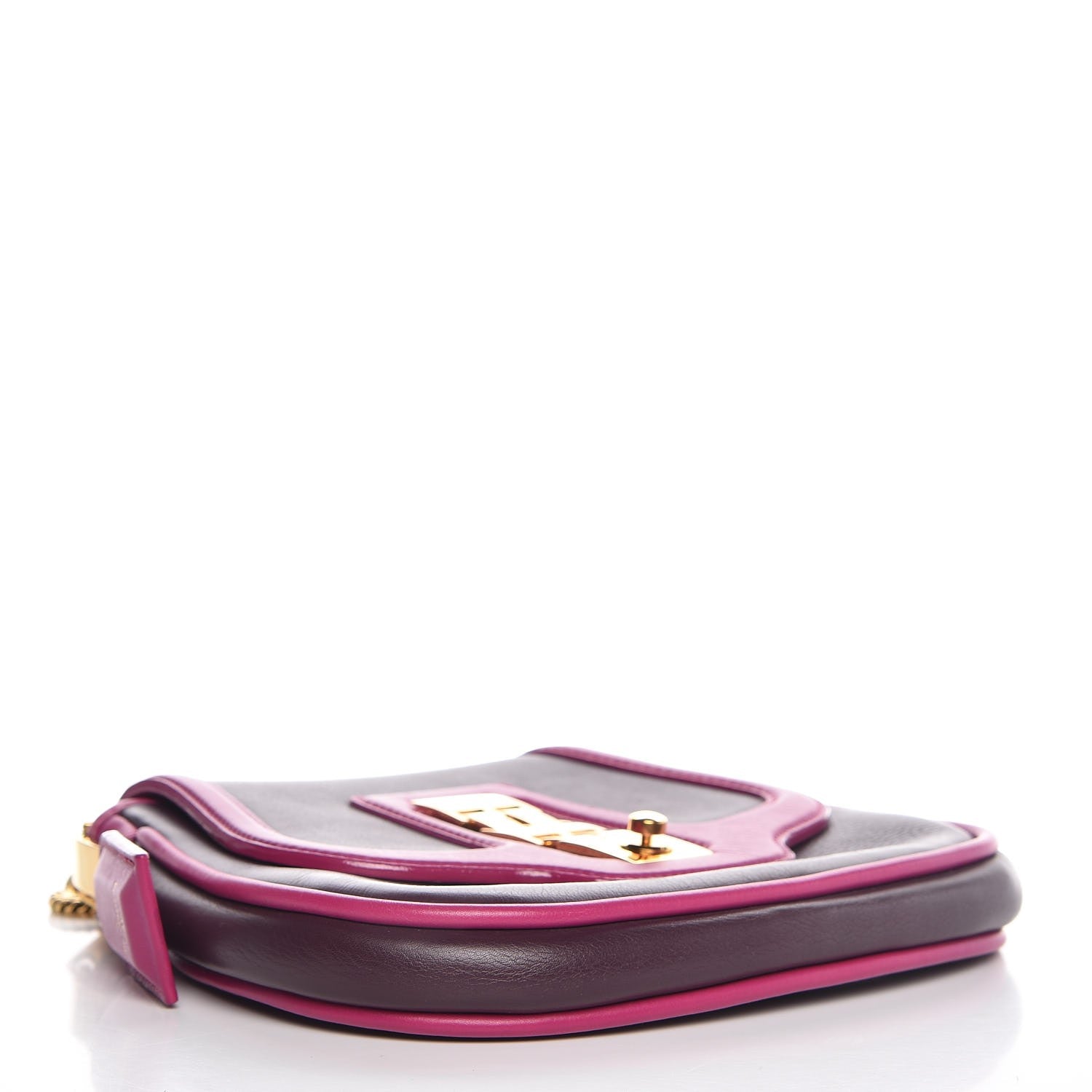 Louis Vuitton Cuir Art Deco Trapeze Prune Cyclamen 4 of 7