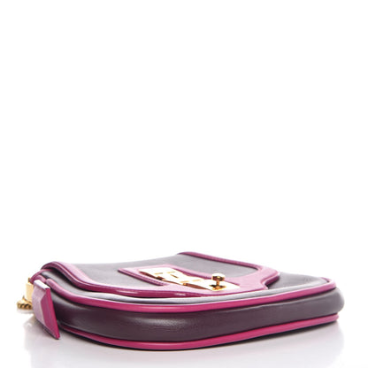 Louis Vuitton Cuir Art Deco Trapeze Prune Cyclamen 4 of 7