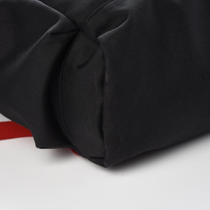 Gucci Techno Canvas Web Drawstring Backpack Black 9 of 11