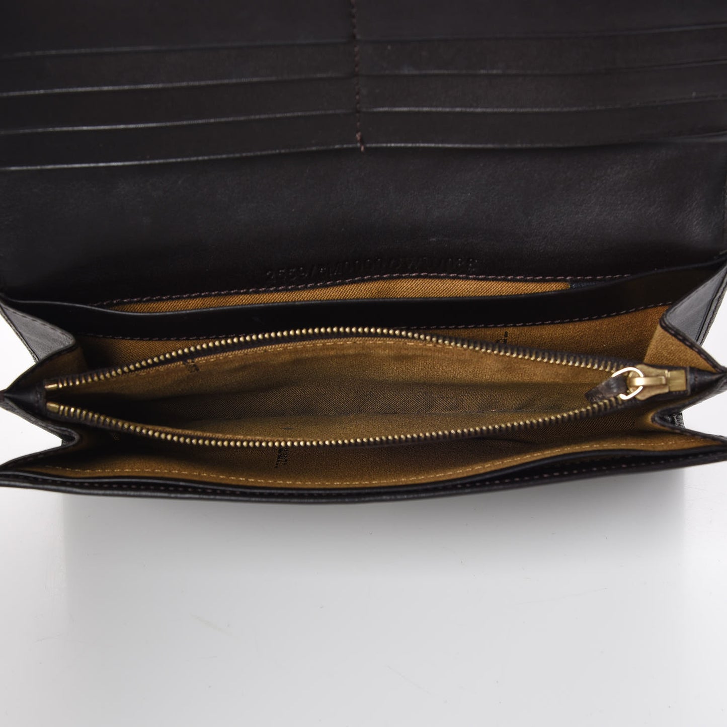 Zucca Continental Wallet Tobacco Moro