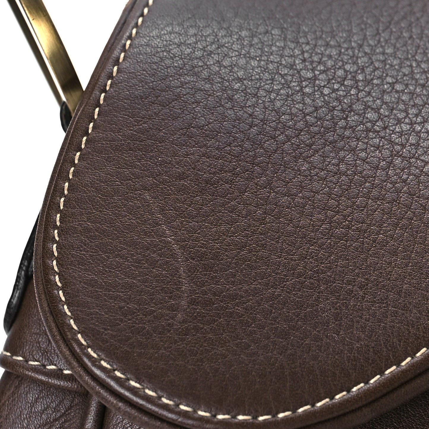 Calfskin Saddle Bag Brown