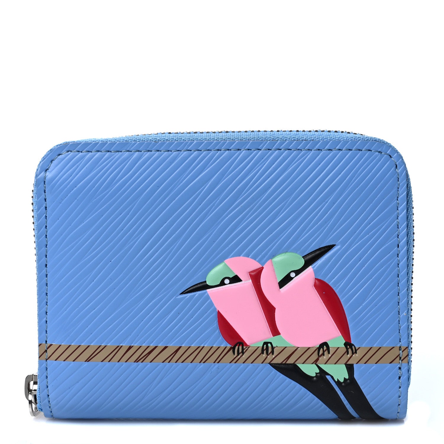 Louis Vuitton Epi Early Bird Zippy Coin Purse Bleuet 1 of 6