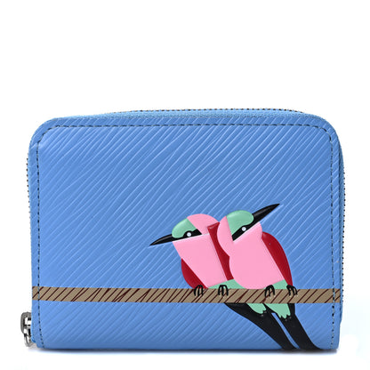 Louis Vuitton Epi Early Bird Zippy Coin Purse Bleuet 1 of 6