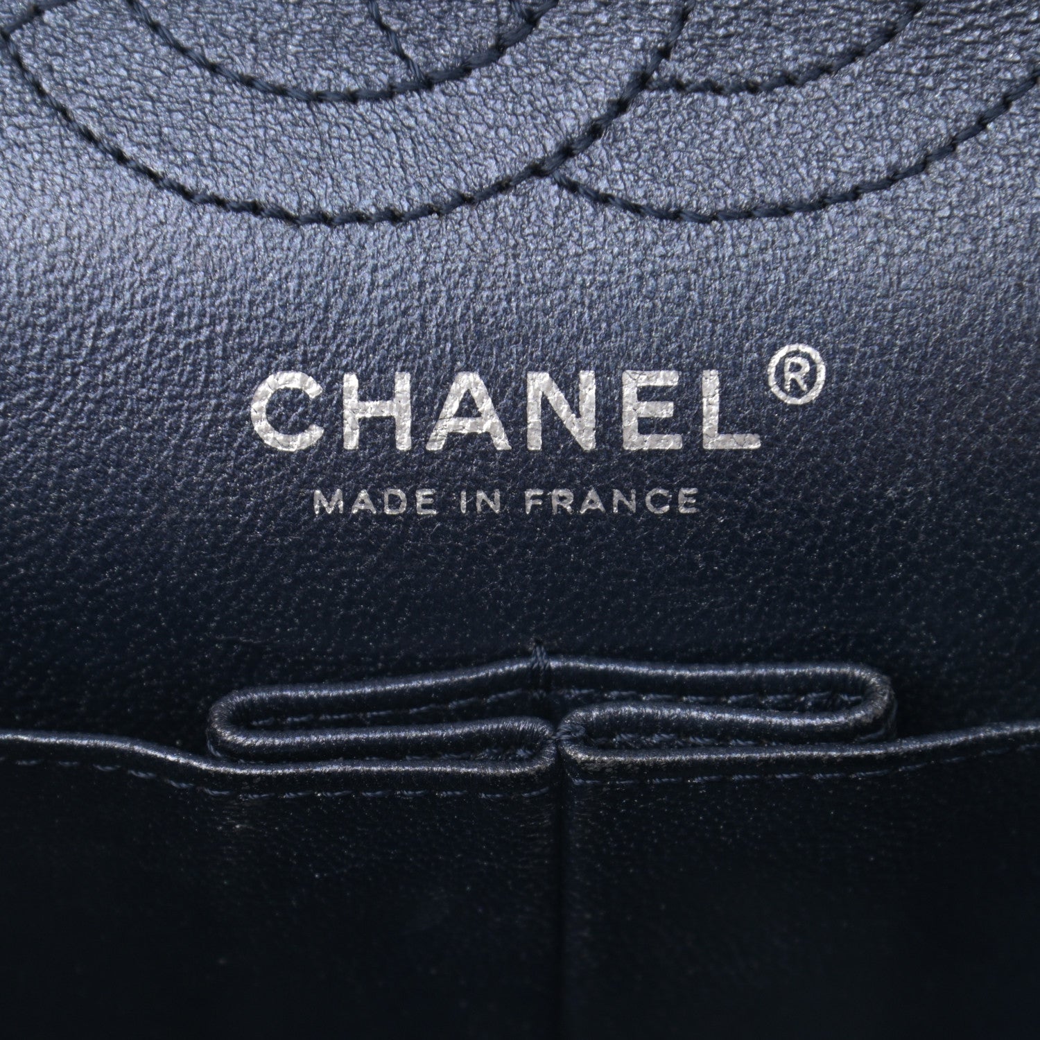 Chanel Metallic Aged Calfskin Quilted 2.55 Reissue 224 Flap Blue 6 of 13