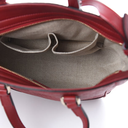 Gucci Microguccissima Small Bree Tote Red 4 of 8