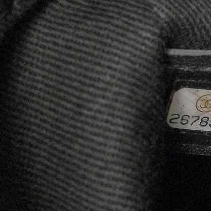 Chanel Woven Straw Raffia Medium Deauville Tote Black 6 of 9