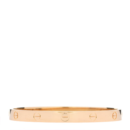 Cartier 18K Yellow Gold LOVE Bracelet 18 1 of 9