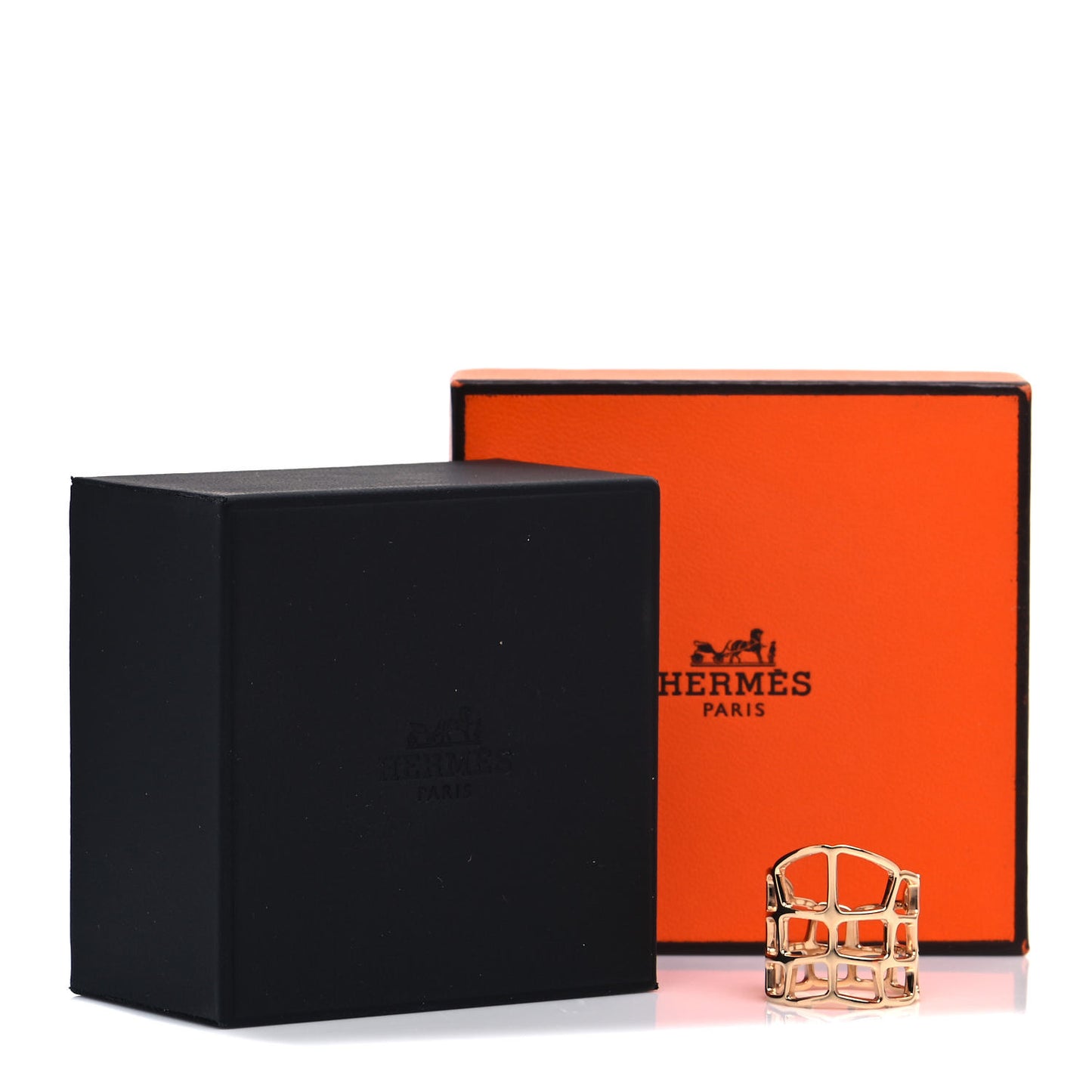 18K Rose Gold GM Niloticus Ombre Ring 53 6.25