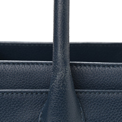 Chanel Calfskin Small Cerf Executive Shopper Tote Navy 15 of 15