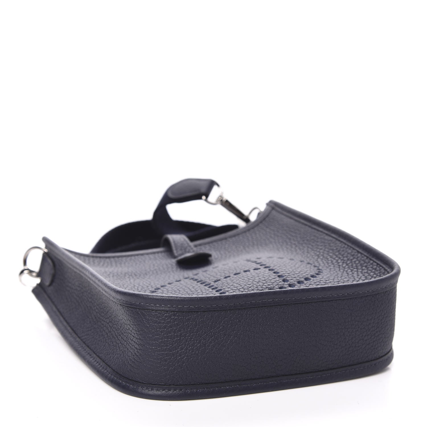 Hermes Taurillon Clemence Evelyne TPM Bleu Nuit 4 of 11