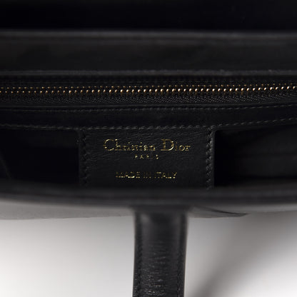 Christian Dior Calfskin Saddle Bag Black 8 of 11