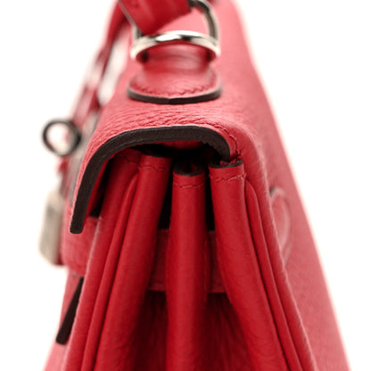 Hermes Togo Kelly Retourne 25 Rouge de Coeur 11 of 13