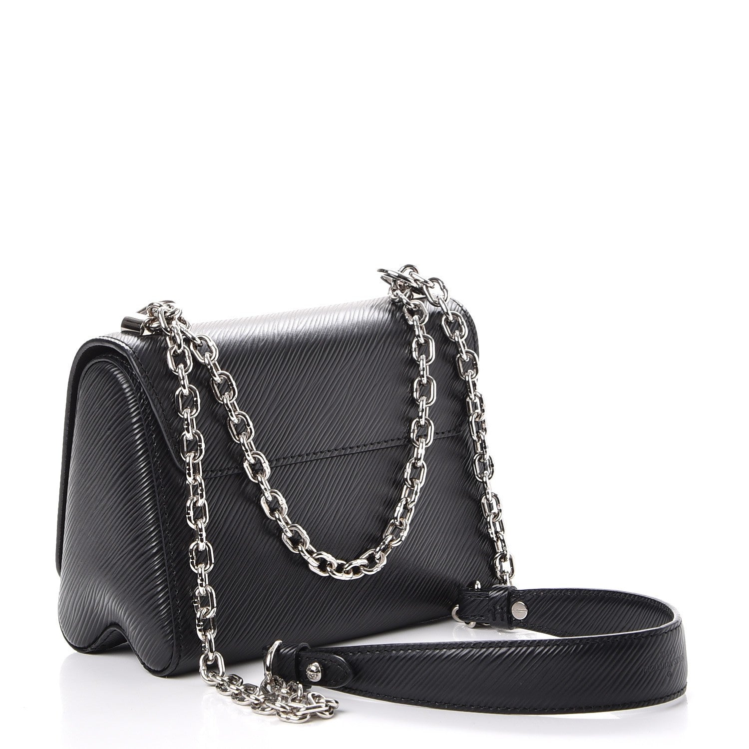 Louis Vuitton Epi Twist Shoulder Bag PM Black 3 of 9