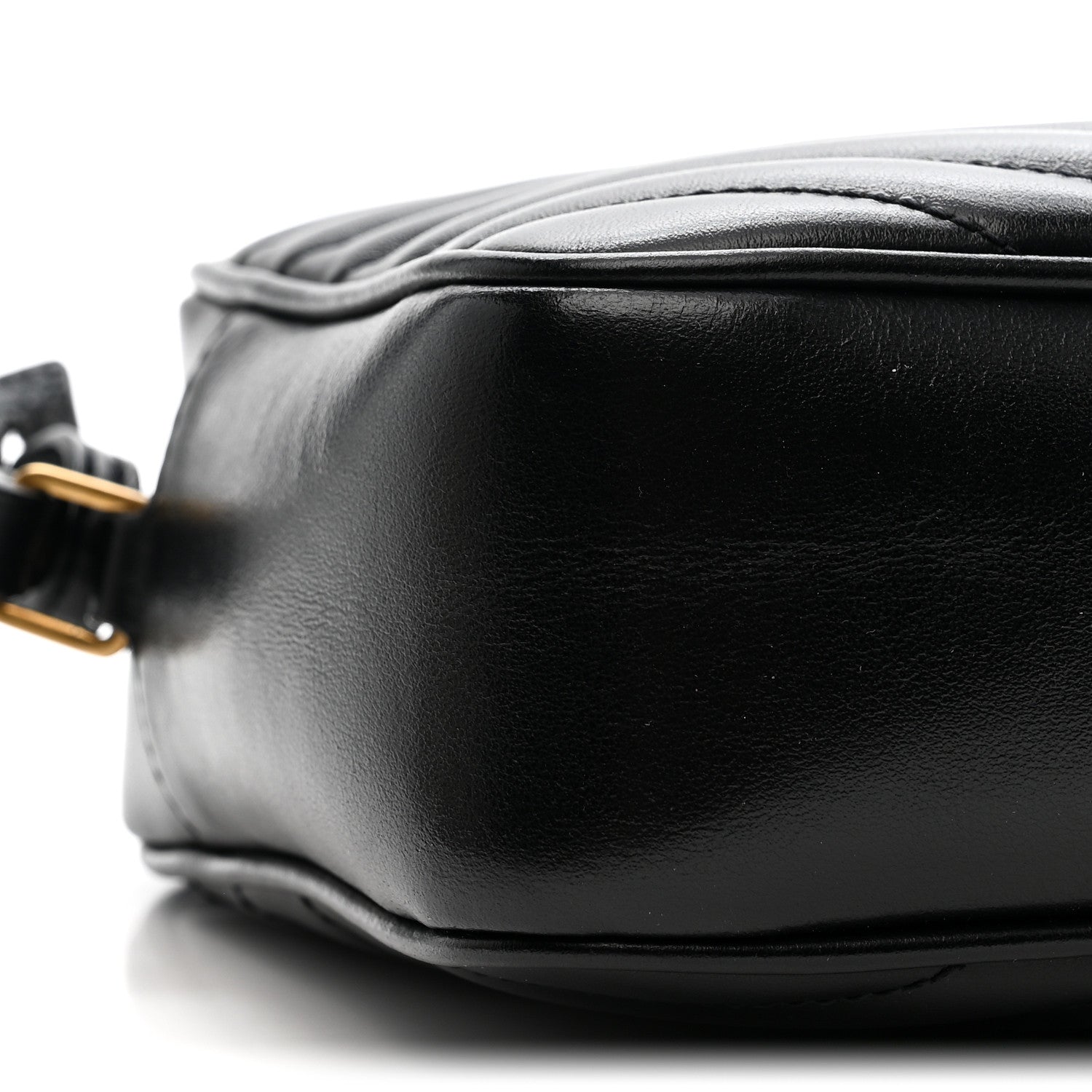 Saint Laurent Calfskin Matelasse Monogram Lou Camera Bag Black 9 of 10
