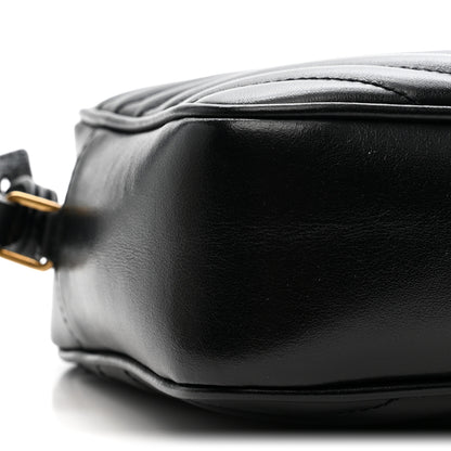 Saint Laurent Calfskin Matelasse Monogram Lou Camera Bag Black 9 of 10