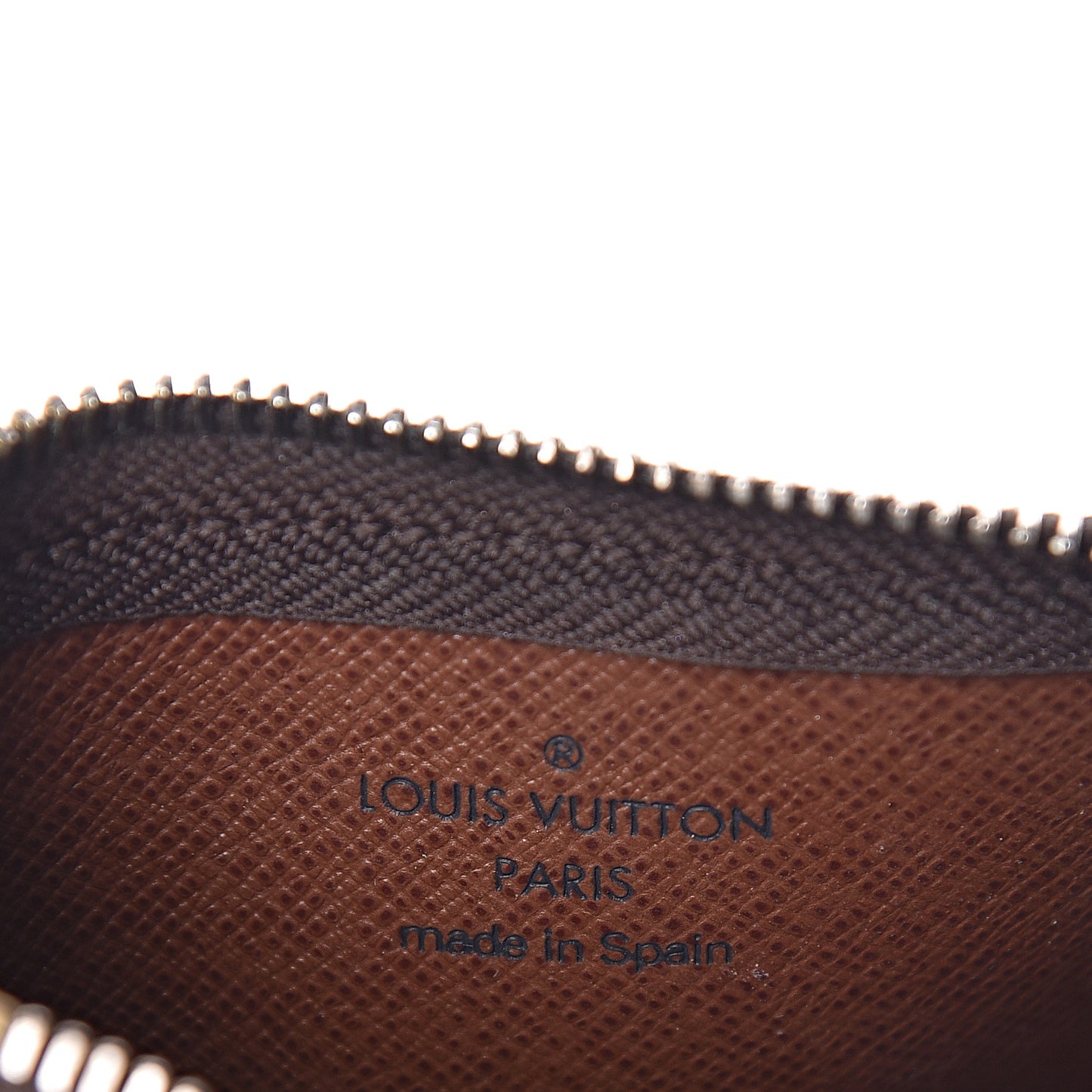 Monogram Key Pouch