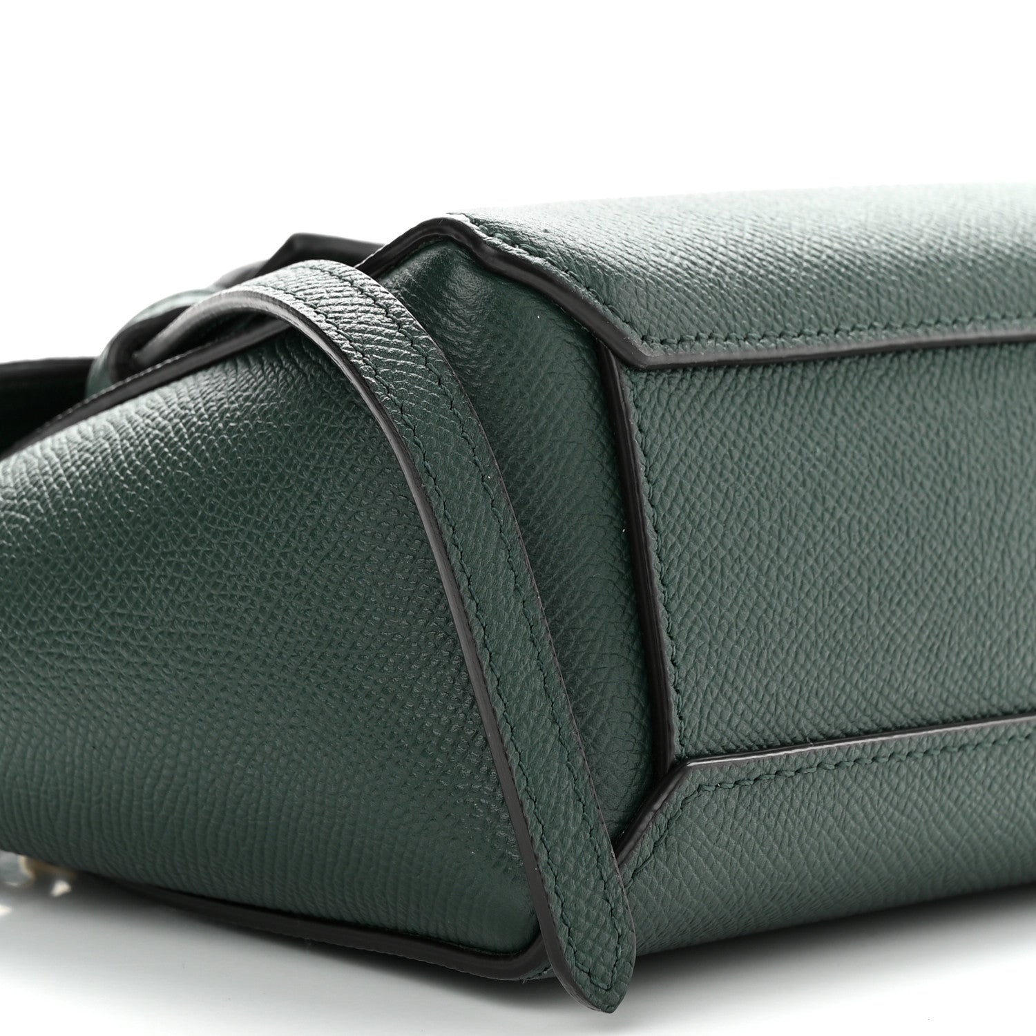 Celine Grained Calfskin Pico Belt Bag Amazone 9 of 10