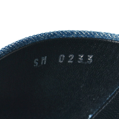 Givenchy Cotton Denim 4G Logo Mule Sandals 40 Denim Blue 6 of 9