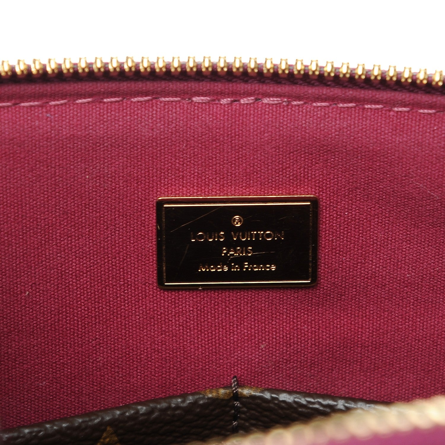 Louis Vuitton Patent Calfskin Miroir Tote Magenta 7 of 8