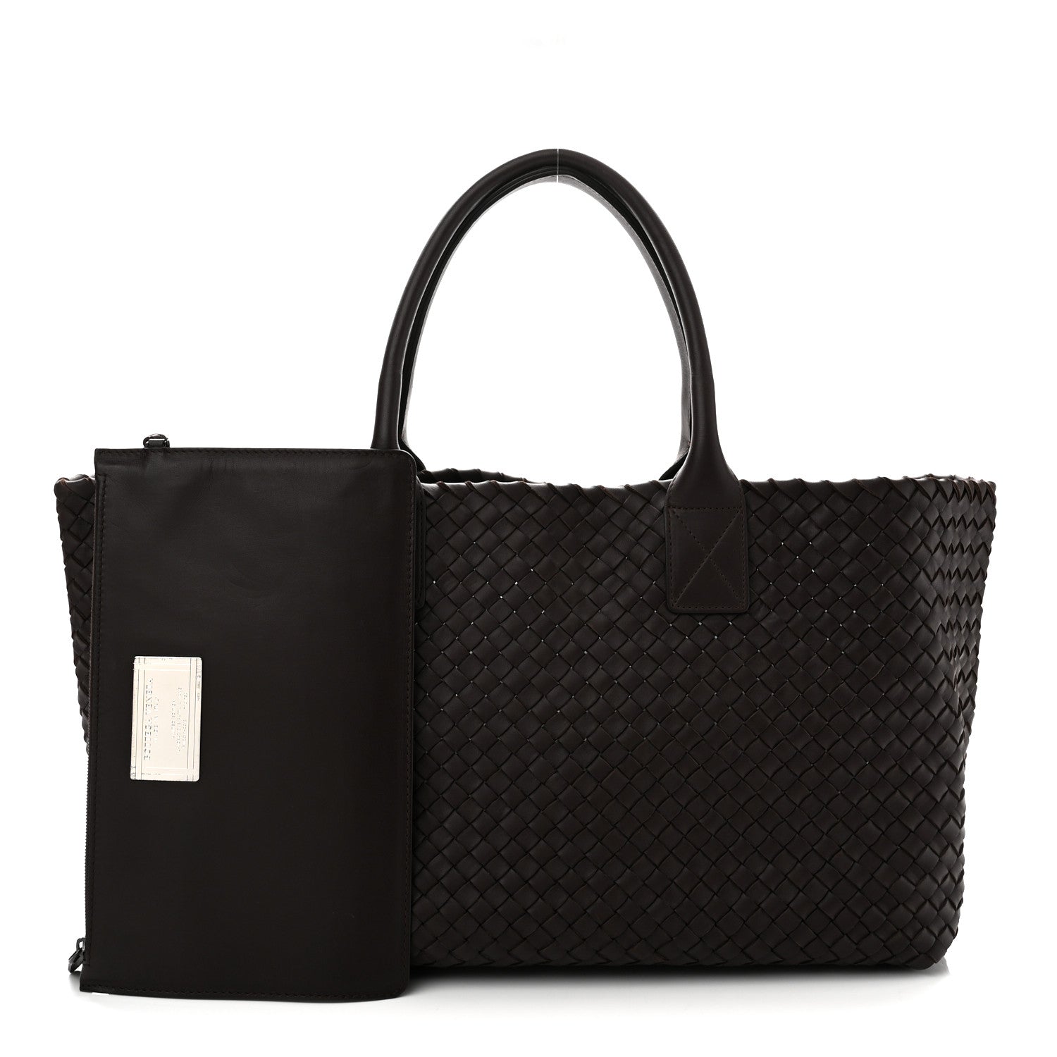 Bottega Veneta Nappa Intrecciato Medium Cabat Ebano 3 of 10
