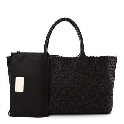 Bottega Veneta Nappa Intrecciato Medium Cabat Ebano 3 of 10