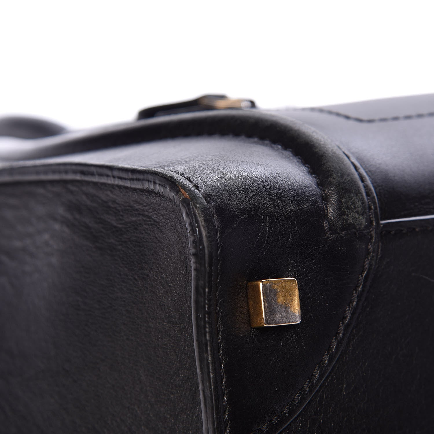 Celine Smooth Calfskin Mini Luggage Black 8 of 33
