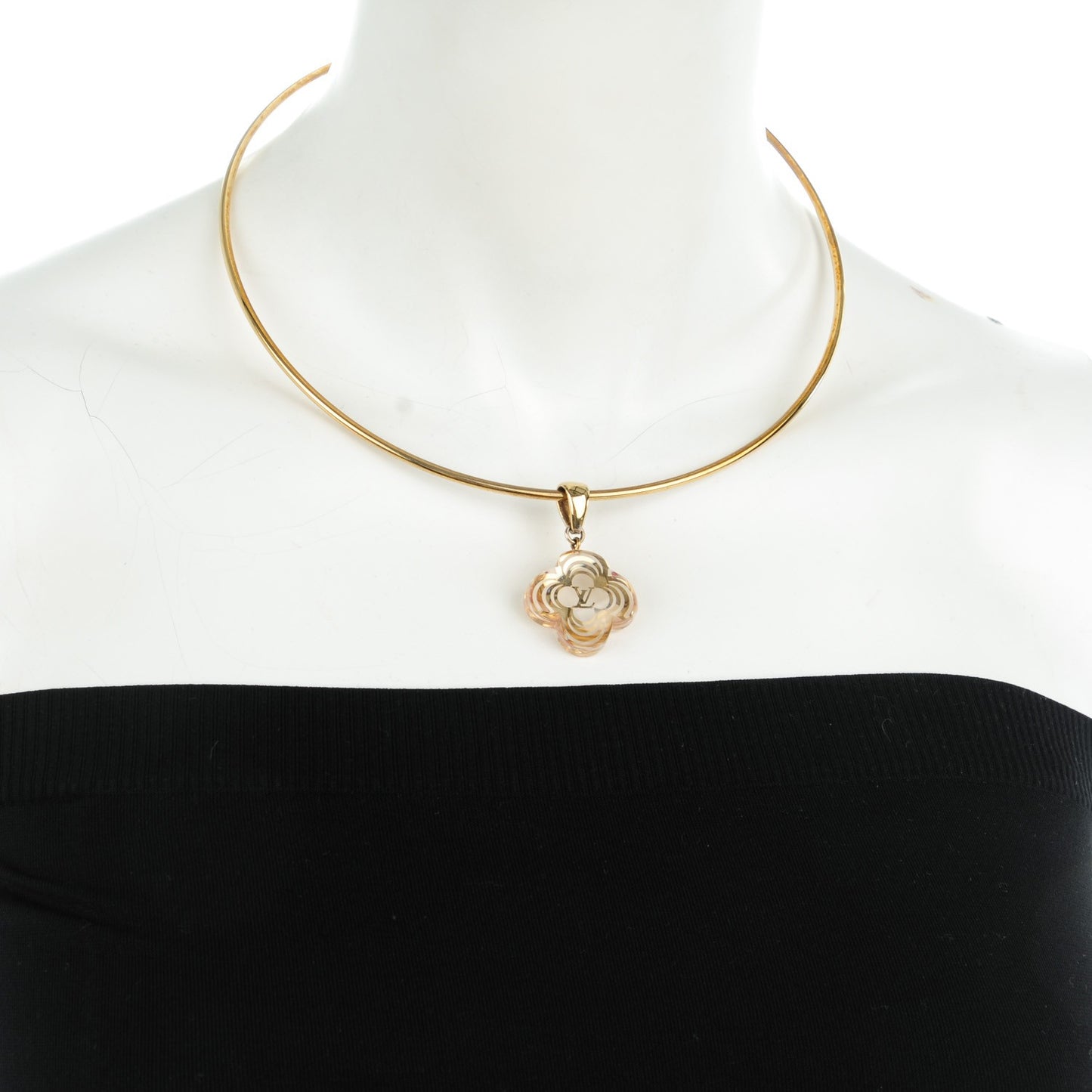 A La Folie Choker Necklace Gold