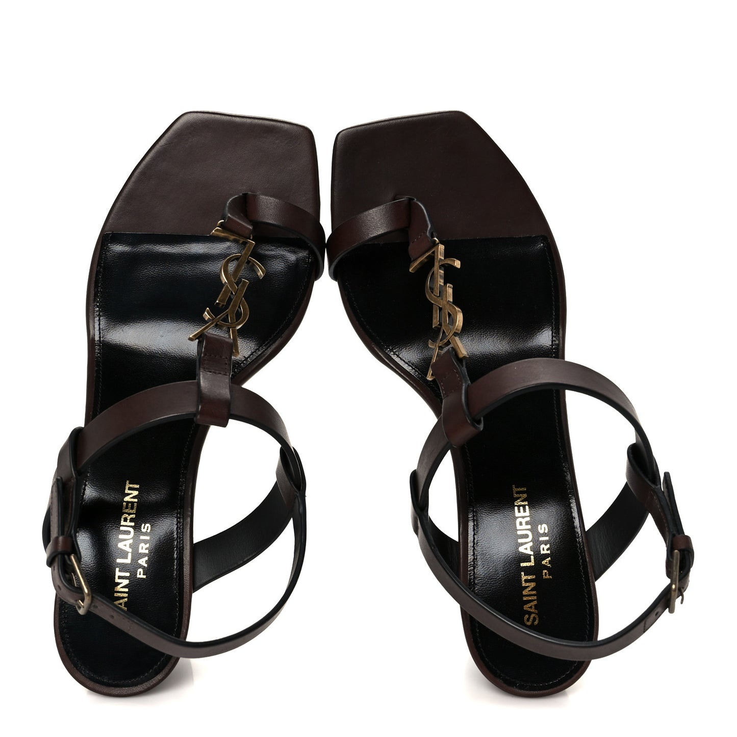 Calfskin Cassandra 75 Sandals 38 Moro