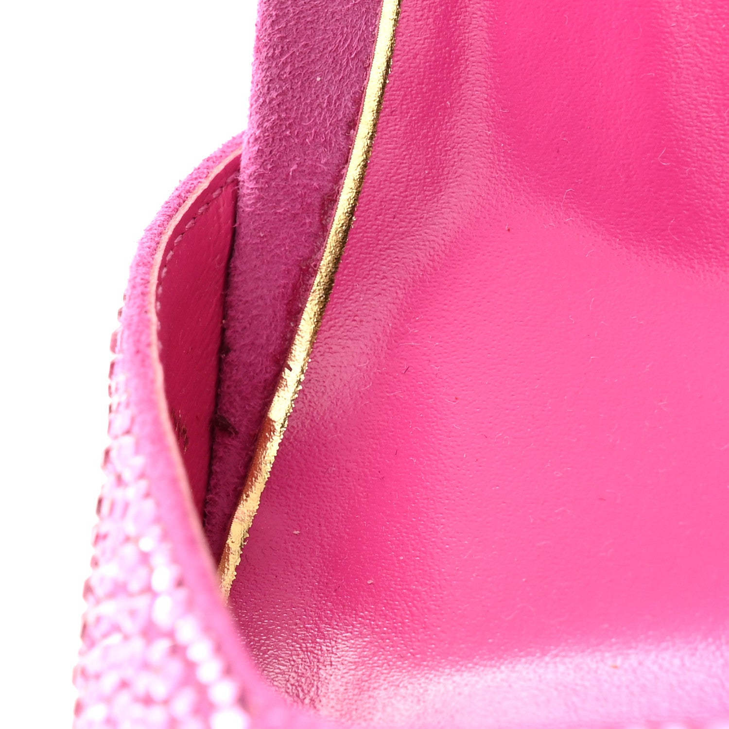 Valentino Garavani Crystal Suede Tan-Go 55/155mm Platform Pumps 39.5 Pink 11 of 11