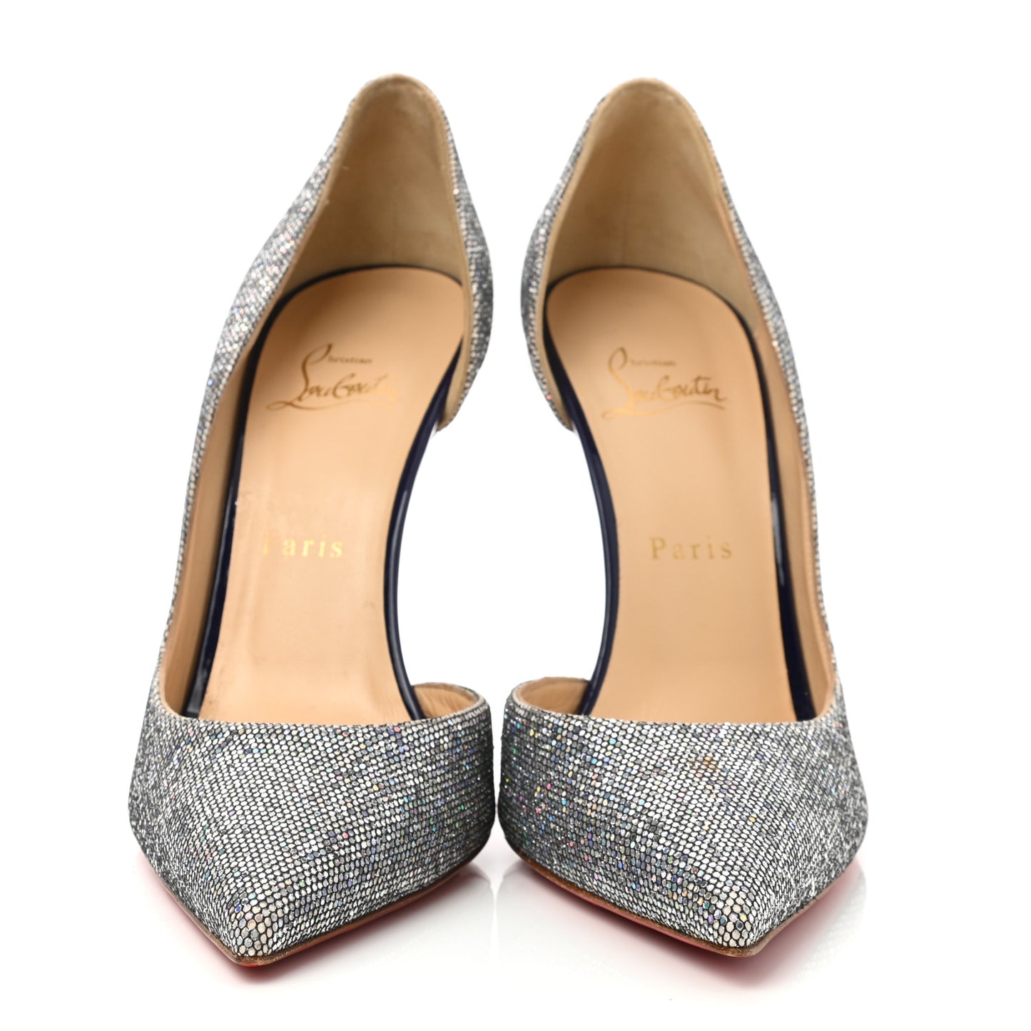 Nappa Mica Iriza 100 Pumps 40 Silver