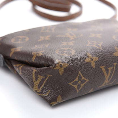 Louis Vuitton Monogram Pallas Clutch Black 6 of 11