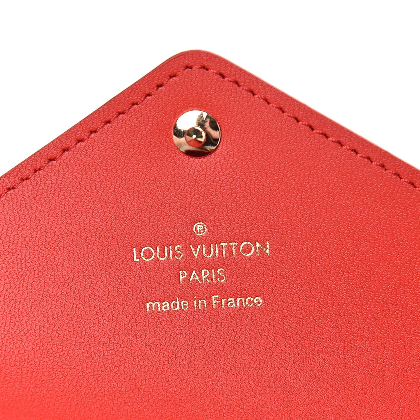 Monogram Medium Kirigami Pochette Insert Coquelicot