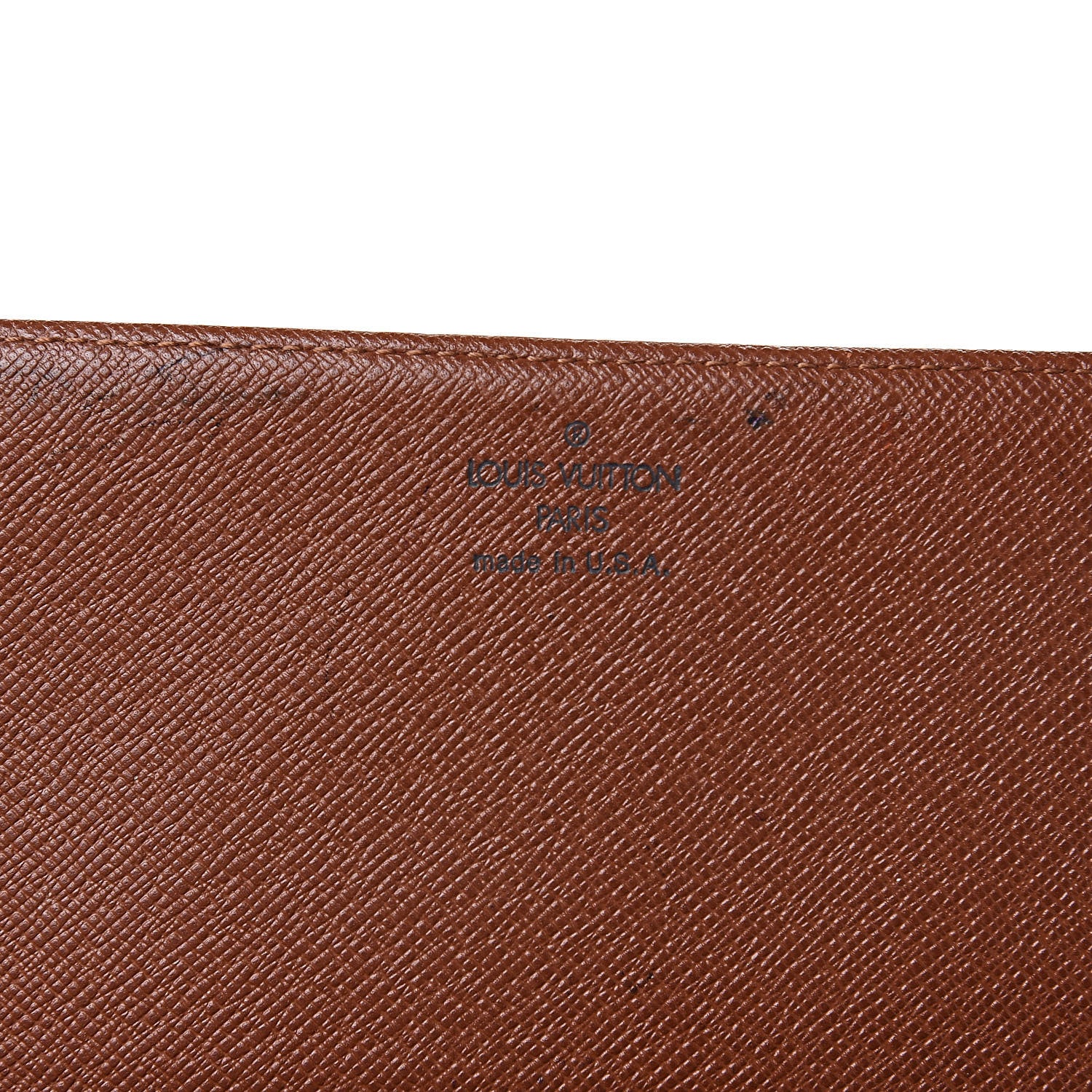 Louis Vuitton Monogram Simple Checkbook Holder Wallet 6 of 9