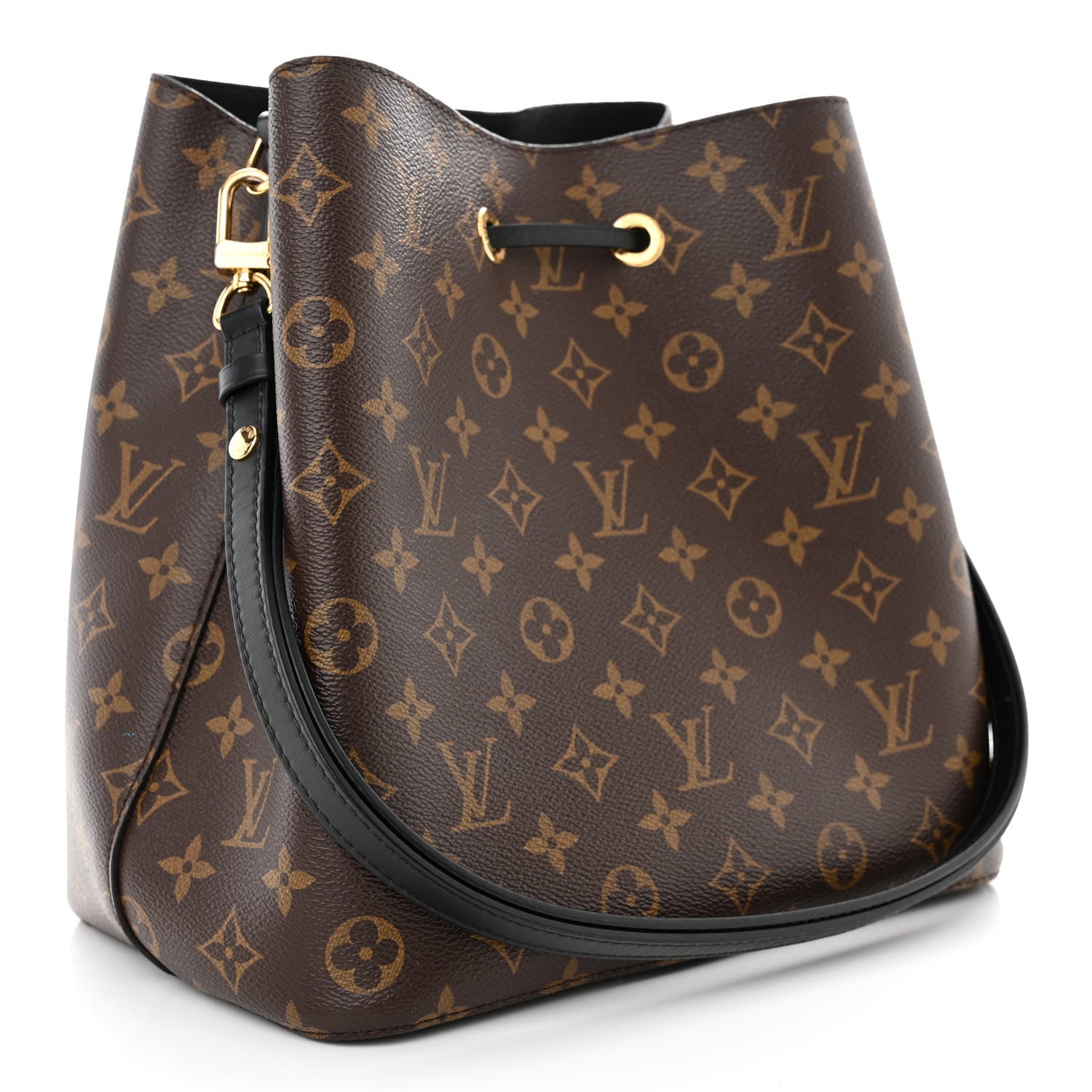 Louis Vuitton Monogram Neonoe MM Black 2 of 11