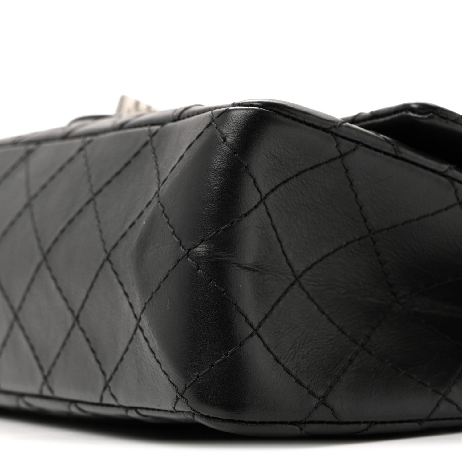 Chanel Aged Calfskin Quilted 2.55 Reissue 225 Flap Black 27 of 28