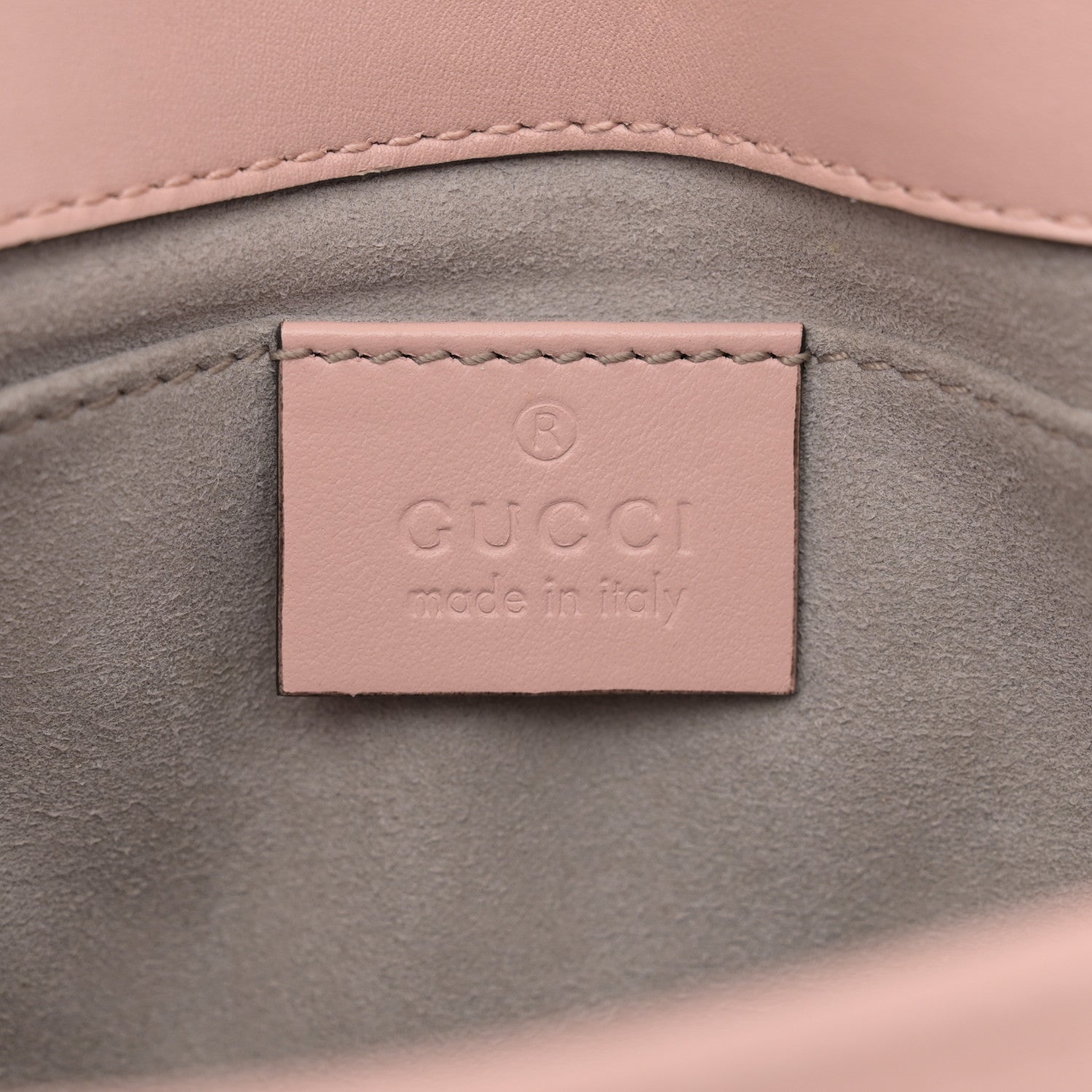 Gucci Calfskin Matelasse Mini GG Marmont Shoulder Bag Perfect Pink 6 of 15