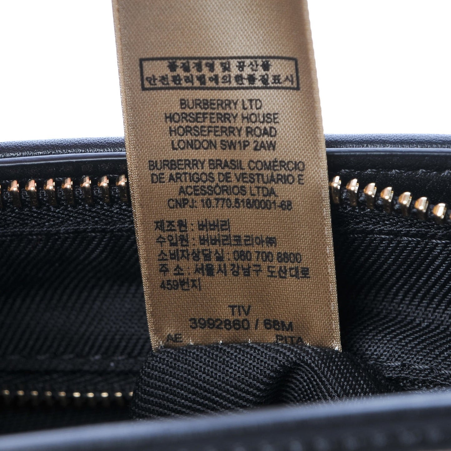 Horseferry Check Small Chichester Crossbody Clutch Bag Black