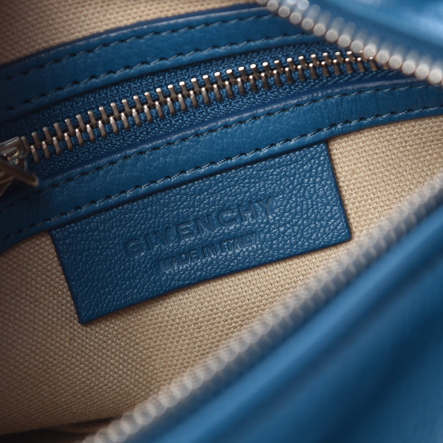 Givenchy Sugar Goatskin Mini Pandora Medium Blue 6 of 9